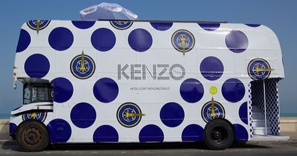 kenzo experiential fashion brand campaign 